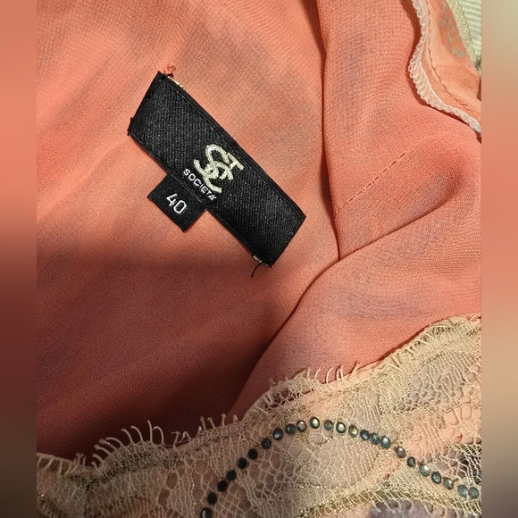 CST COSIETY Vibrant Animal Print Maxi Dress, Size 40 - Picture 3 of 6